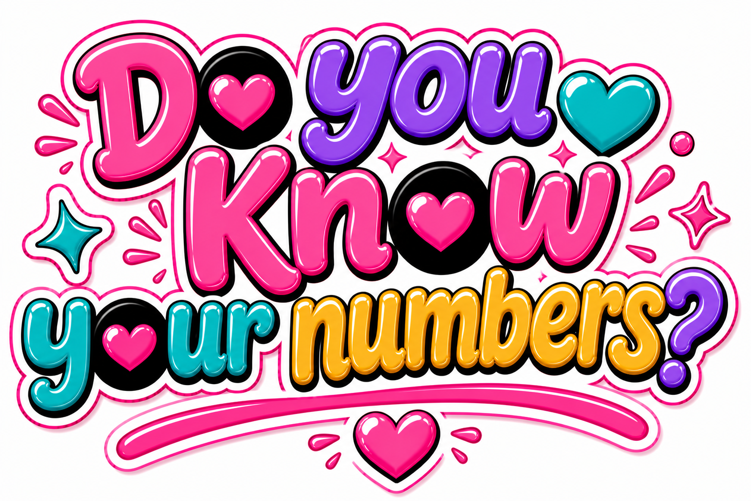 Do you know your numbers? - Self Paced and Zoom Check in