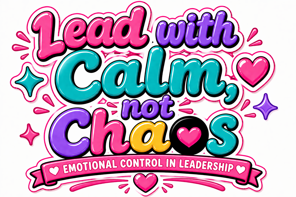 Lead with Calm not Chaos - Coming Soon Self Paced