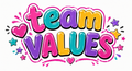 Team Values - Sticker