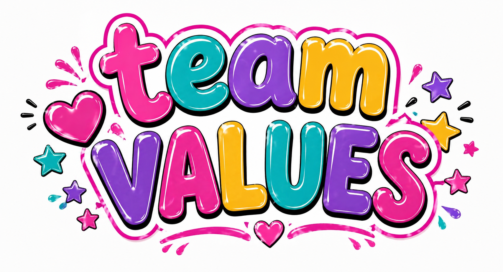 Team Values - Sticker
