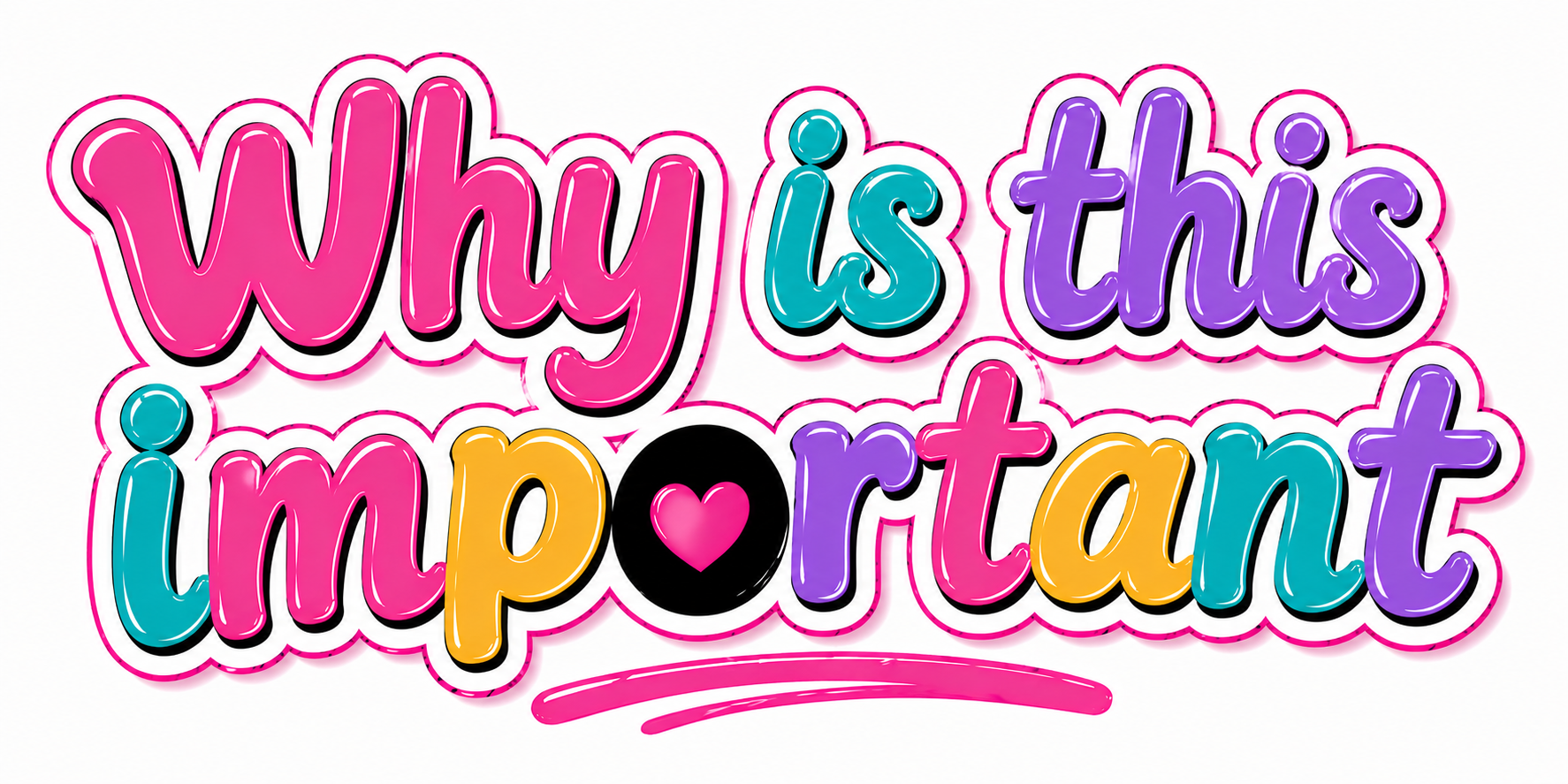Why is this important - Sticker