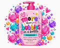 More than JUST bubbles- shampoo bottle Sticker