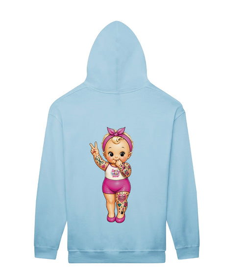 Hoodie- Bubblegum Blue