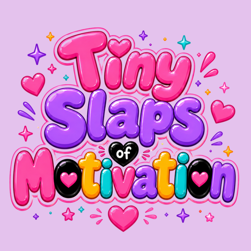 All Human Edition - Tiny Slaps of Motivation - Affirmation cards